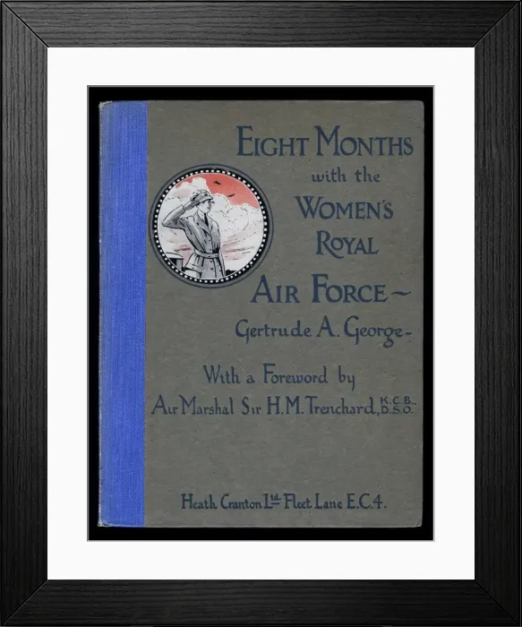 Framed Print : Cover design, Womens Royal Air Force Framed Print : Cover design, Womens Royal Air Force