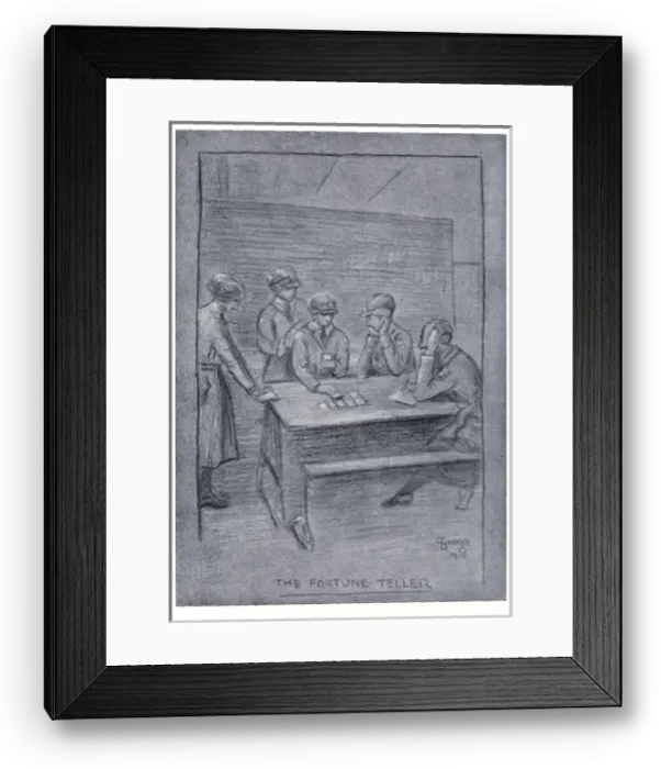 Framed Print : Womens Royal Air Force -- Fortune Teller Framed Print : Womens Royal Air Force -- Fortune Teller