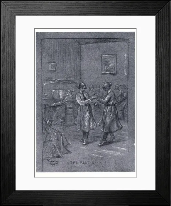 Framed Print : Womens Royal Air Force -- Rest Room Framed Print : Womens Royal Air Force -- Rest Room