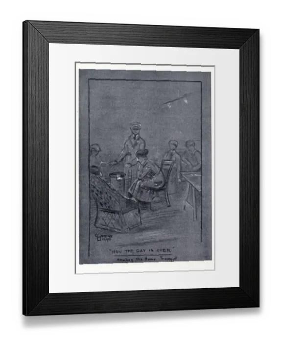 Framed Print : Womens Royal Air Force -- Now the day is over Framed Print : Womens Royal Air Force -- Now the day is over
