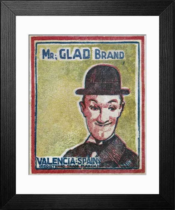 Framed Print : Fruit Label -- Mr Glad Brand Framed Print : Fruit Label -- Mr Glad Brand
