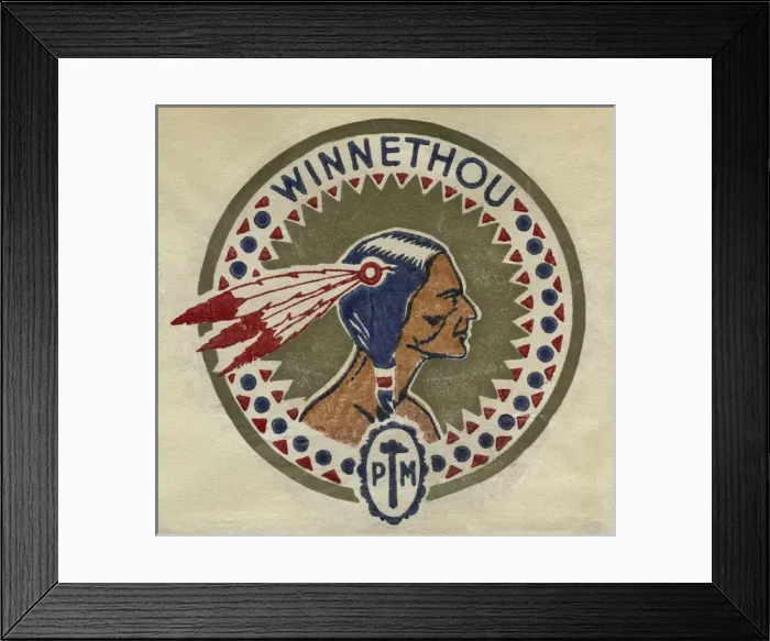 Framed Print : Fruit Label -- Winnethou Framed Print : Fruit Label -- Winnethou