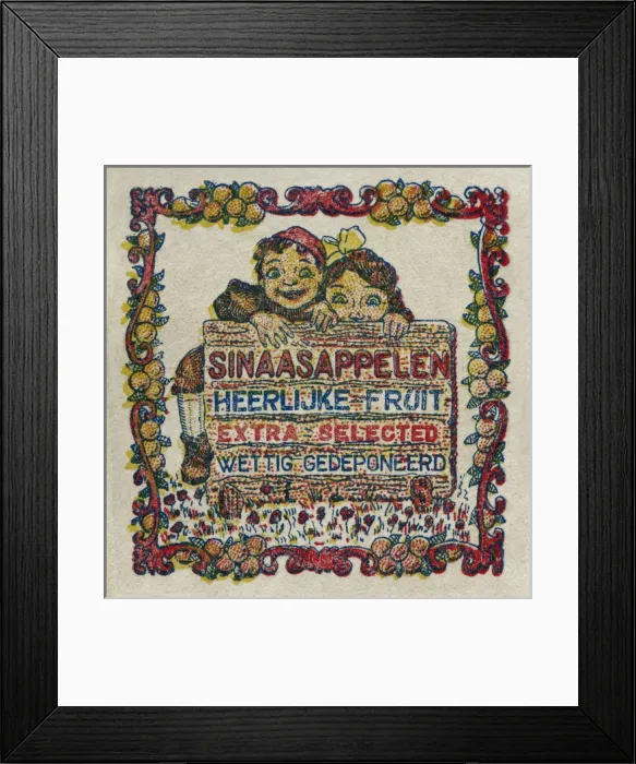 Framed Print : Fruit Label -- oranges Framed Print : Fruit Label -- oranges