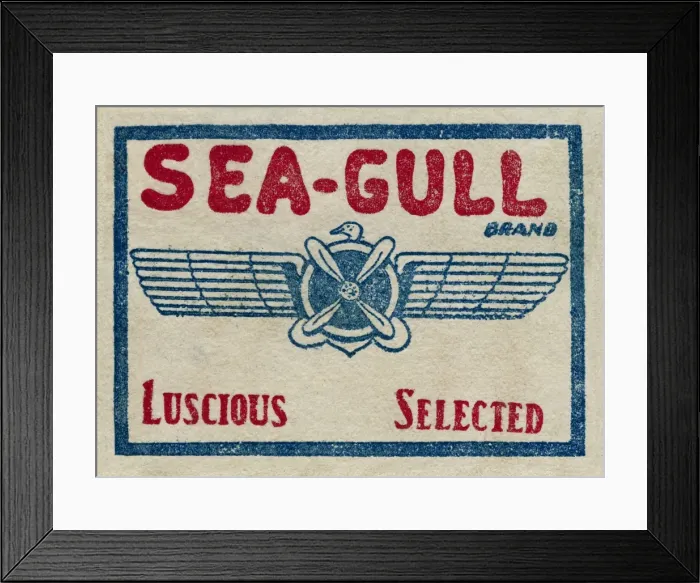 Framed Print : Fruit Label -- Sea-Gull Brand Framed Print : Fruit Label -- Sea-Gull Brand