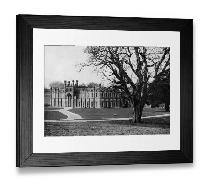 Framed Print : Donington Hall, near Derby to serve as an internment camp ag Framed Print : Donington Hall, near Derby to serve as an internment camp ag
