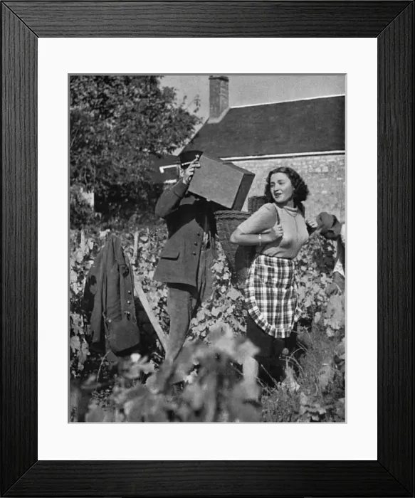 Framed Print : Poilu en permisson, WWII Framed Print : Poilu en permisson, WWII