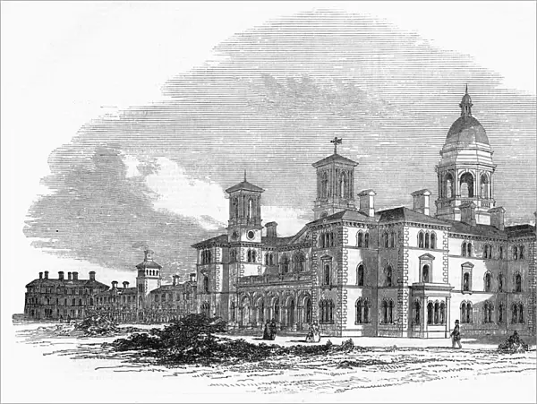 Middlesex Pauper Lunatic Asylum, 1849