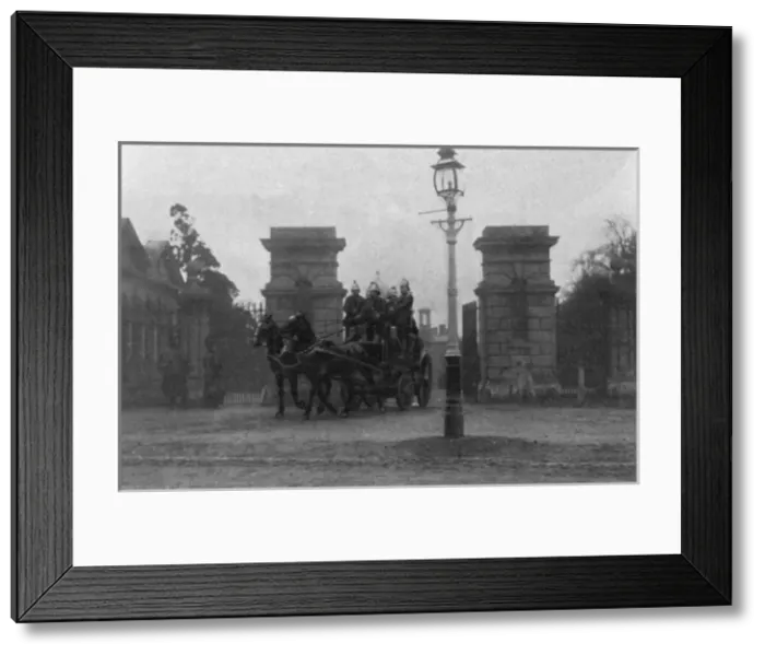 Framed Print : Middlesex Pauper Lunatic Asylum fire, 1903 Framed Print : Middlesex Pauper Lunatic Asylum fire, 1903