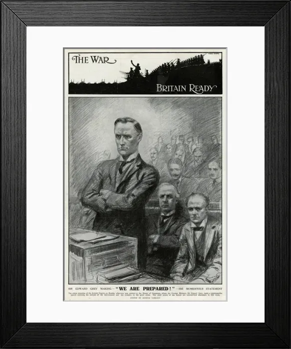 Framed Print : Sir Edward Grey Framed Print : Sir Edward Grey