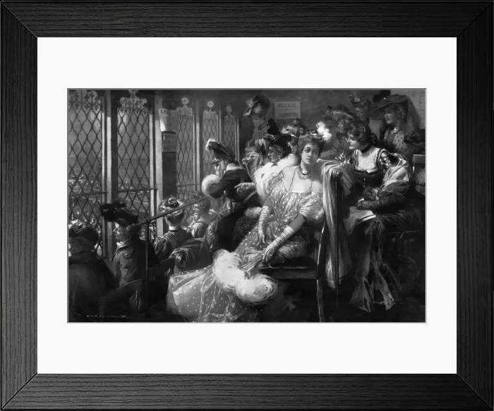 Framed Print : Ladies Gallery Framed Print : Ladies Gallery