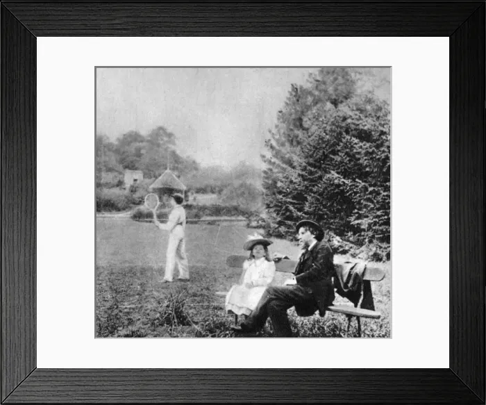 Framed Print : Alphonse Daudet - French novelist Framed Print : Alphonse Daudet - French novelist