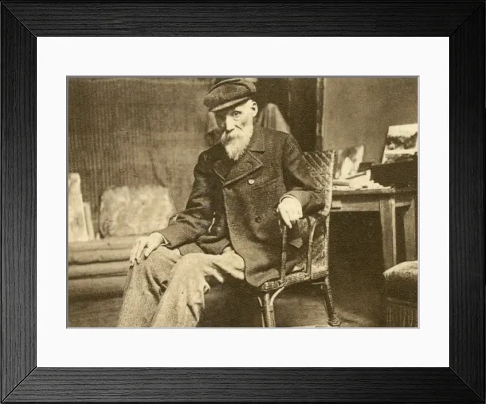 Framed Print : Pierre-Auguste Renoir - French artist Framed Print : Pierre-Auguste Renoir - French artist