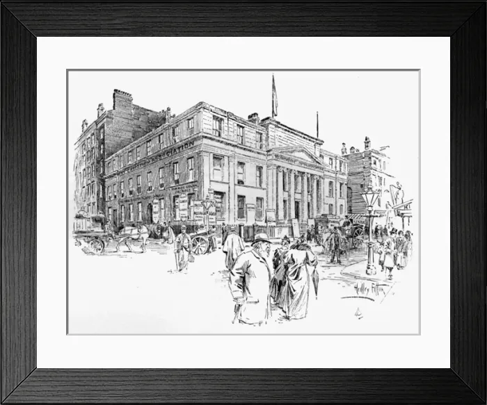 Framed Print : Manchester YMCA, 1895 Framed Print : Manchester YMCA, 1895
