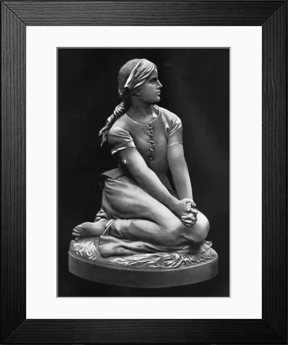 Framed Print : A statue of Joan of Arc Framed Print : A statue of Joan of Arc