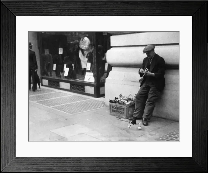 Framed Print : Man selling clockwork toys on street Framed Print : Man selling clockwork toys on street