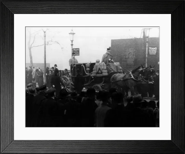 Framed Print : Funeral George V 1936 Framed Print : Funeral George V 1936