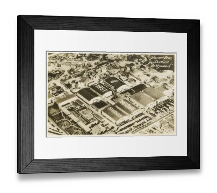 Framed Print : Warner Brothers Studios, Hollywood, California, USA Framed Print : Warner Brothers Studios, Hollywood, California, USA