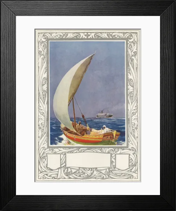 Framed Print : Sail boats and steam ships Framed Print : Sail boats and steam ships