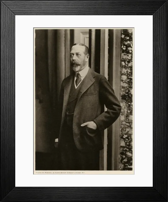 Framed Print : King George V Framed Print : King George V