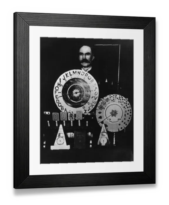 Framed Print : E. M. Sturgess, Stage Illusionist Framed Print : E. M. Sturgess, Stage Illusionist