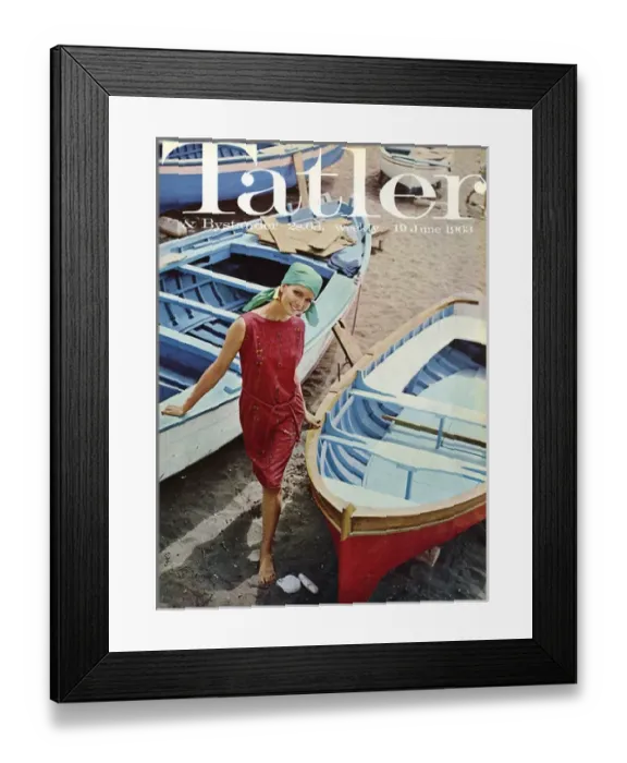 Framed Print : Tatler front cover, June 1963 Framed Print : Tatler front cover, June 1963