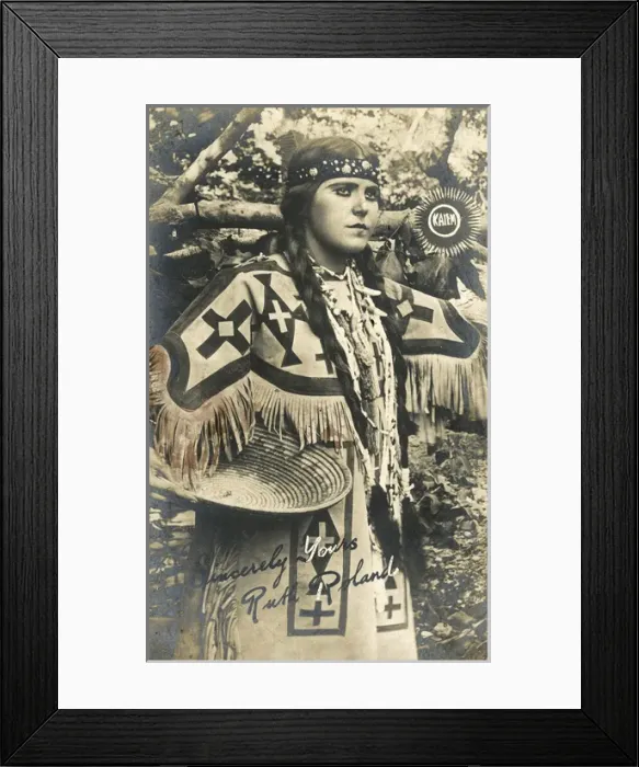 Framed Print : Ruth Roland - American stage and film actress Framed Print : Ruth Roland - American stage and film actress