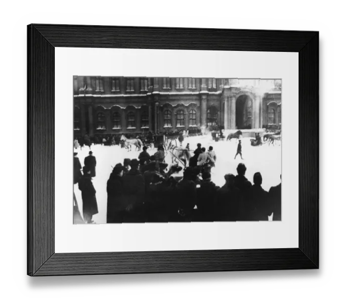 Framed Print : Winter Palace Outdoor Party Framed Print : Winter Palace Outdoor Party