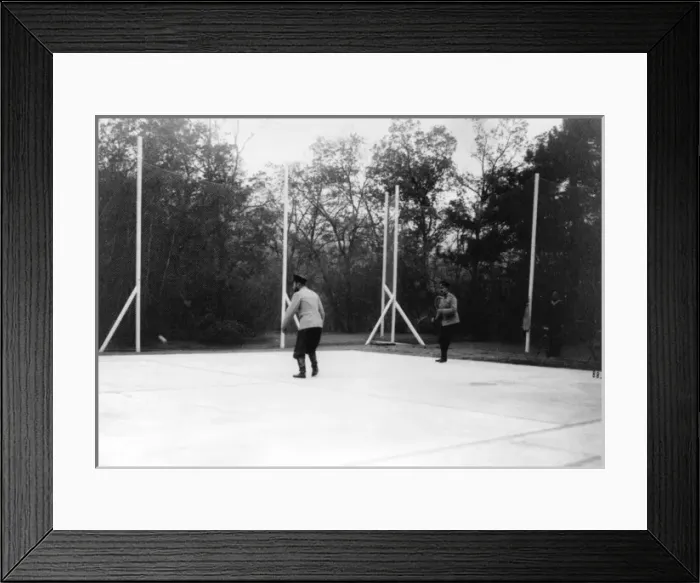 Framed Print : Tsar Nicholas II Playing Tennis Framed Print : Tsar Nicholas II Playing Tennis