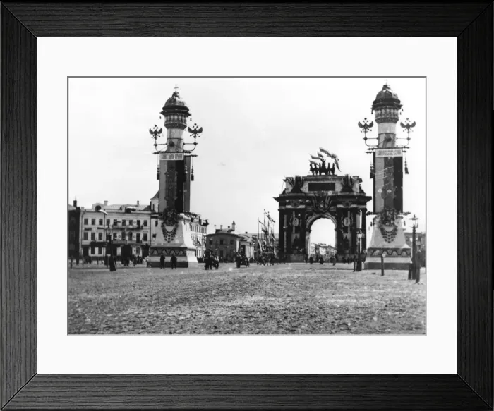 Framed Print : Tsar Nicholas II Coronation - The Triumph Area Framed Print : Tsar Nicholas II Coronation - The Triumph Area