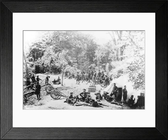 Framed Print : Russian Guard in the Balkan Mountains Framed Print : Russian Guard in the Balkan Mountains