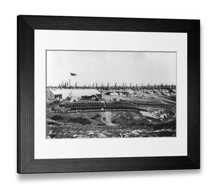 Framed Print : Russo-Turkish War, Russian Troops Camping Framed Print : Russo-Turkish War, Russian Troops Camping