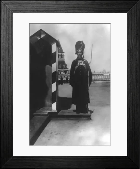 Framed Print : Kremlin Guard - 1900s Framed Print : Kremlin Guard - 1900s