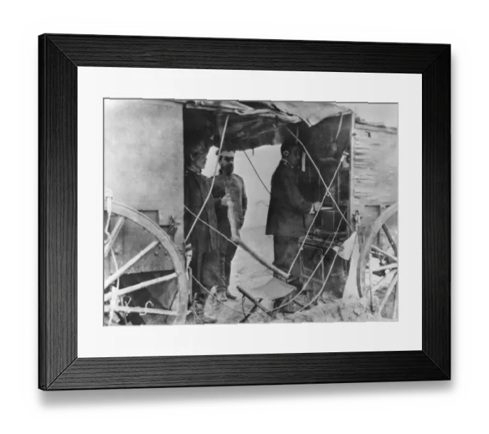 Framed Print : Russian Wartime Mobile Radio Station Framed Print : Russian Wartime Mobile Radio Station