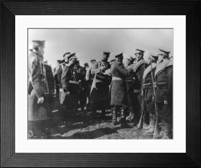 Framed Print : Russo-Japanese War, Awards Ceremony Framed Print : Russo-Japanese War, Awards Ceremony