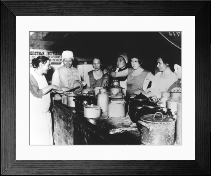 Framed Print : Russian Communal Kitchen Framed Print : Russian Communal Kitchen