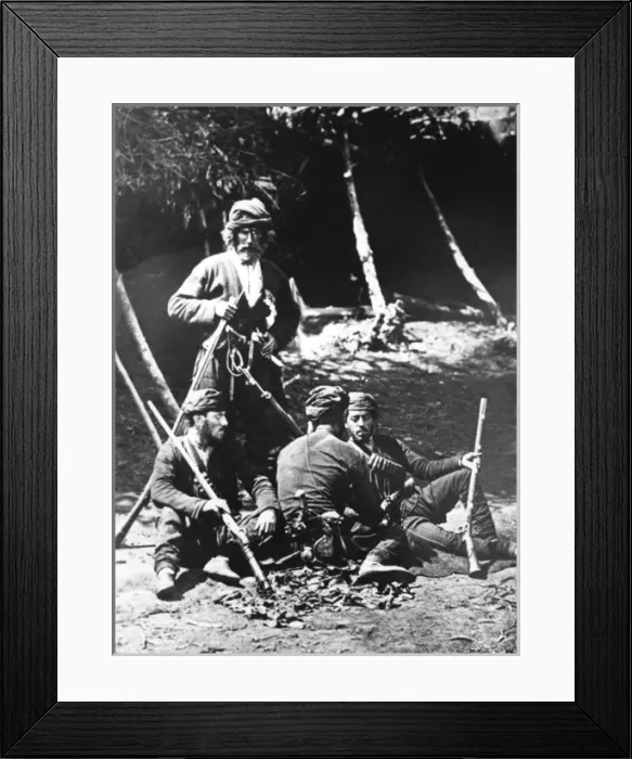 Framed Print : Russo-Turkish War, Russian Guides Framed Print : Russo-Turkish War, Russian Guides
