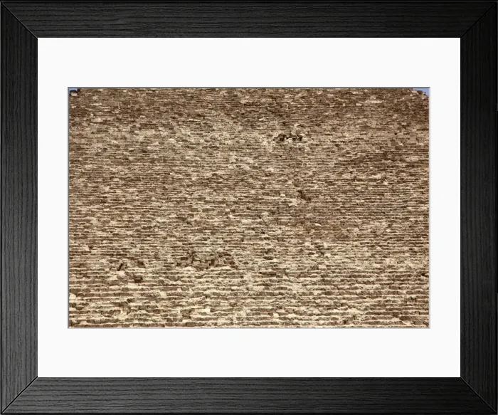 Framed Print : Great Pyramid of Cheops in Cairo, Egypt Framed Print : Great Pyramid of Cheops in Cairo, Egypt