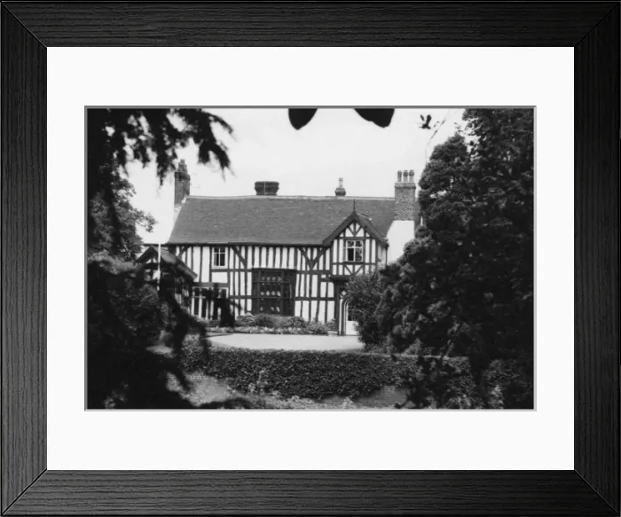Framed Print : Old Rectory at Gawsworth, Cheshire Framed Print : Old Rectory at Gawsworth, Cheshire