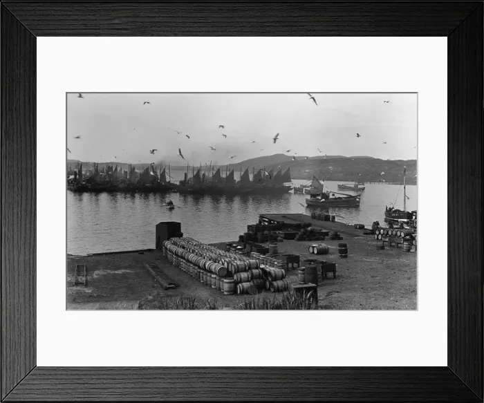 Framed Print : Docks at Barra, Outer Hebrides, Scotland Framed Print : Docks at Barra, Outer Hebrides, Scotland