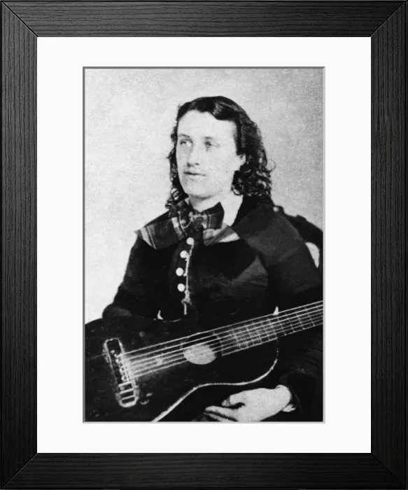 Framed Print : Anna Eliza Lord Chamberlain, American spiritualist Framed Print : Anna Eliza Lord Chamberlain, American spiritualist