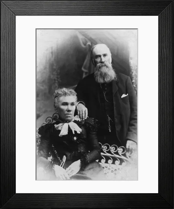 Framed Print : Mrs Thomas Everitt, English spirit medium Framed Print : Mrs Thomas Everitt, English spirit medium