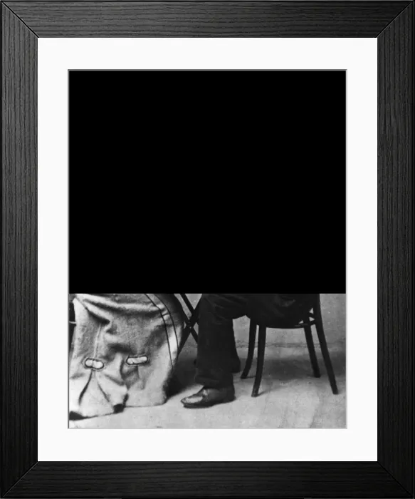 Framed Print : Couple using a Telesphere Framed Print : Couple using a Telesphere