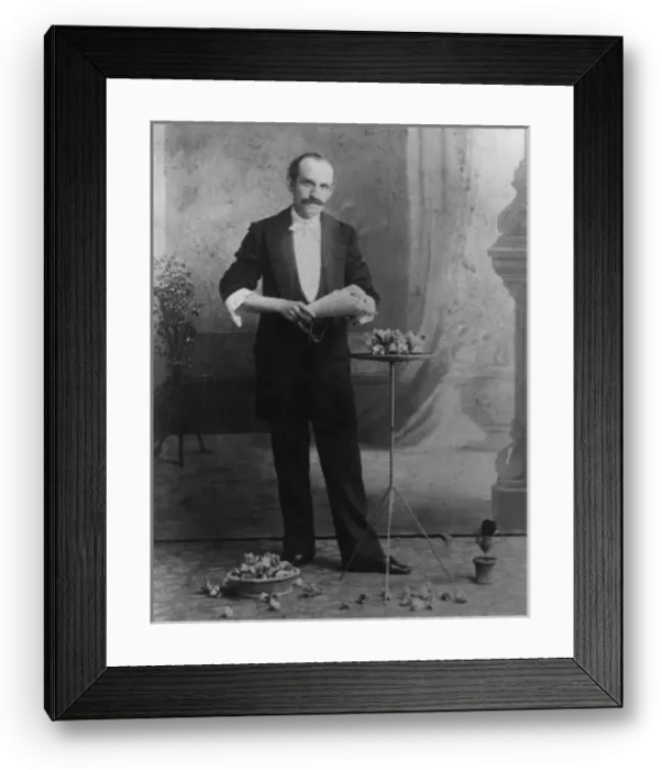 Framed Print : Powell - Conjuror Framed Print : Powell - Conjuror