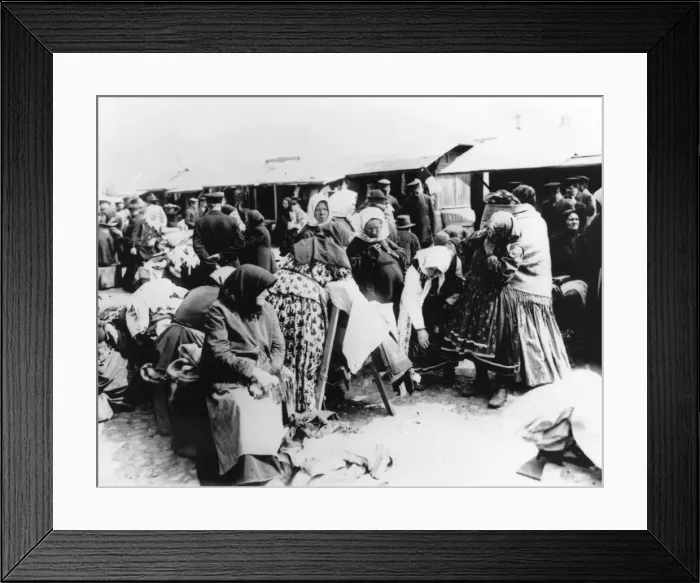 Framed Print : Moscow, Russia - Clothes Seller Framed Print : Moscow, Russia - Clothes Seller