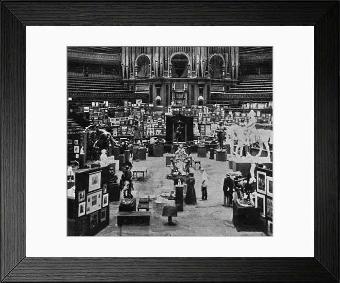 Framed Print : Allied Artists Show 1908 Framed Print : Allied Artists Show 1908