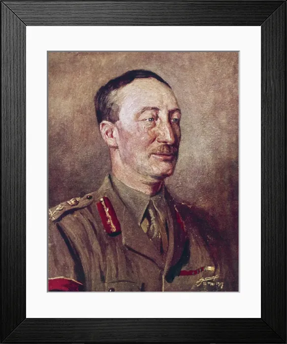 Framed Print : General Sir Hubert Gough, British army officer, WW1 Framed Print : General Sir Hubert Gough, British army officer, WW1
