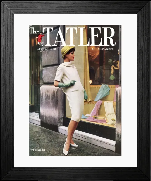 Framed Print : Tatler front cover, 1958 Framed Print : Tatler front cover, 1958