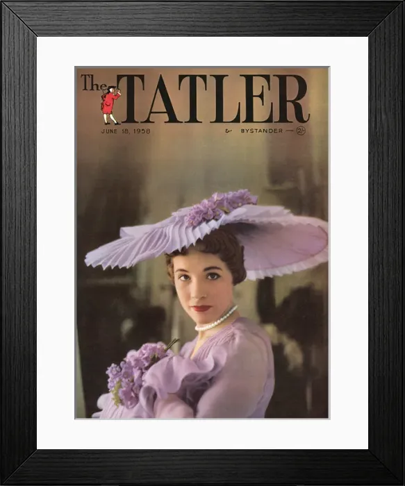 Framed Print : Tatler front cover, Horse Guards, 1958 Framed Print : Tatler front cover, Horse Guards, 1958