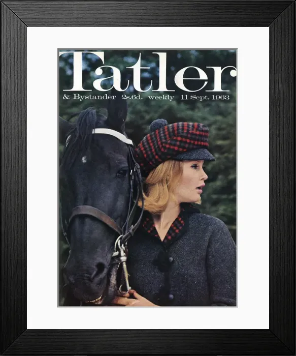 Framed Print : Tatler front cover, 1963 Framed Print : Tatler front cover, 1963