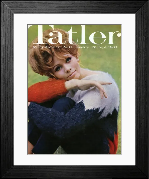 Framed Print : Tatler front cover, 1963 Framed Print : Tatler front cover, 1963